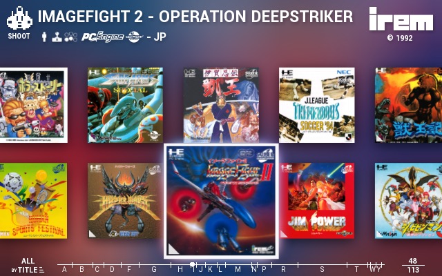 Arcadeflow Cover Layout